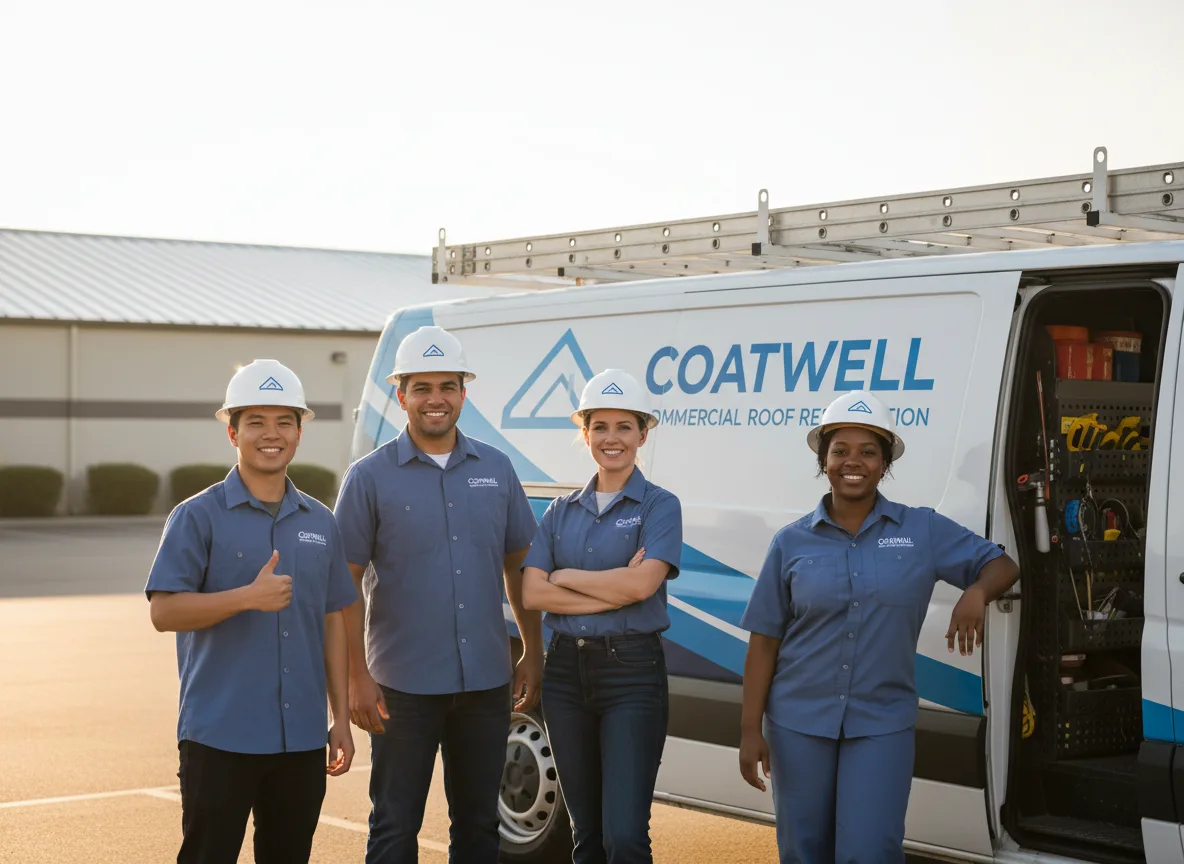 Commercial roof coating company in Etowah, TN